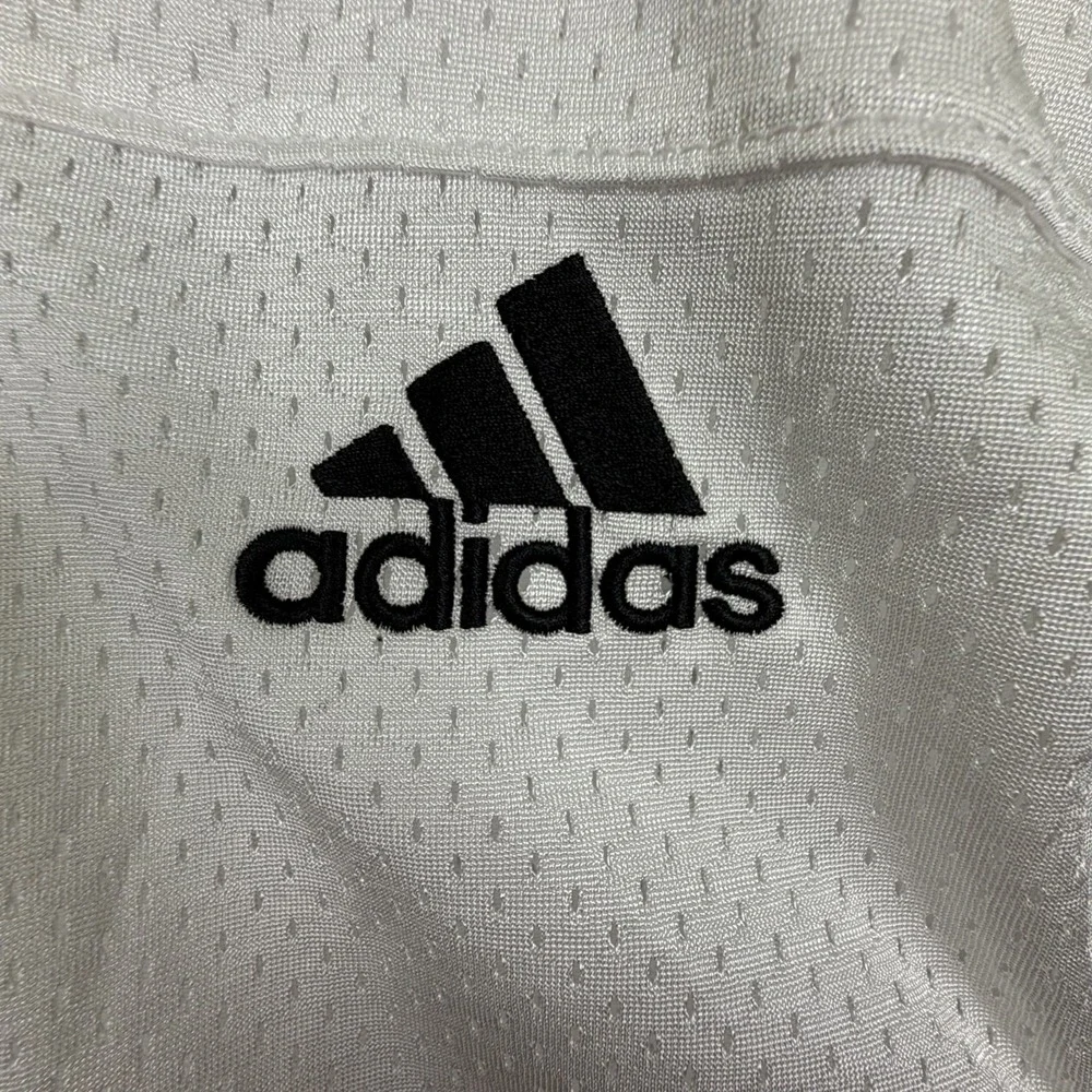 adidas Football Practice Jersey Men's White Size Large Logo